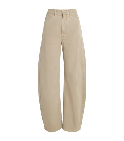 Lemaire Beige Curved Jeans