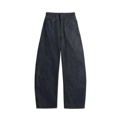 Pre-owned Lemaire High Waisted Curved Pants 'slate' | Grey | Women's Size 36
