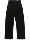 Lemaire Belt-loop Jeans In Black