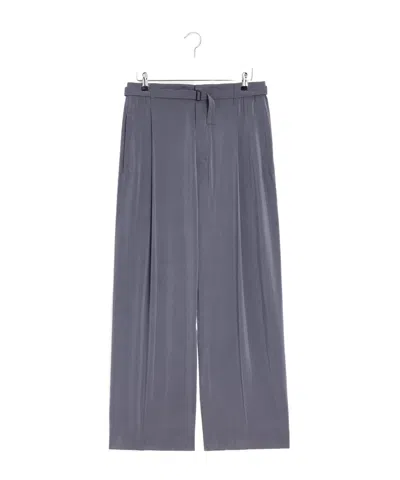Lemaire High-waisted Trousers In Gray