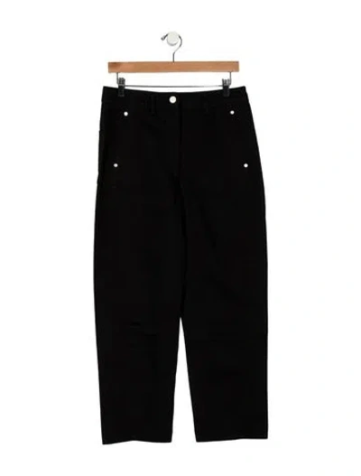 Pre-owned Lemaire High-rise Straight Leg Jeans W/ Tags In Black