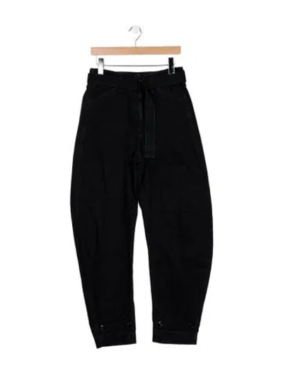Pre-owned Lemaire High-rise Wide Leg Jeans In Blue