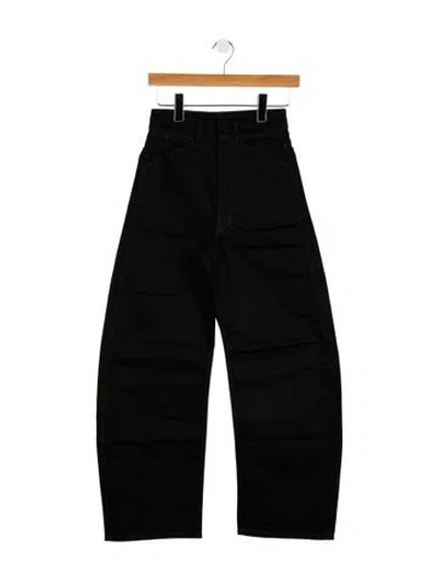 Pre-owned Lemaire High-rise Wide Leg Jeans W/ Tags In Black