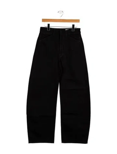 Pre-owned Lemaire High-rise Wide Leg Jeans W/ Tags In Black