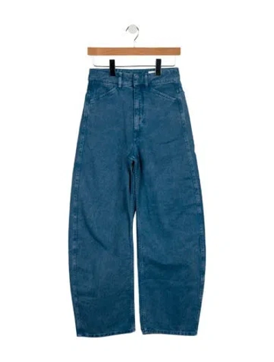 Pre-owned Lemaire High-rise Wide Leg Jeans W/ Tags In Blue