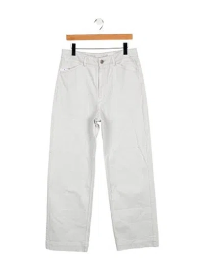 Pre-owned Lemaire High-rise Wide Leg Jeans W/ Tags In Blue
