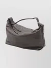 Lemaire Soft Hobo Bag With Unique Leather Features In Gold
