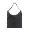 Lemaire Hobo Shoulder Bag In Black