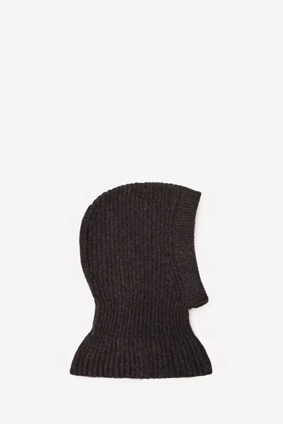 Lemaire Hood Hats In Brown