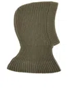 Lemaire Hood Lambswool Beanie In Light Moss