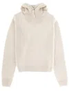 Lemaire Hooded Sweater In Neutral