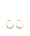Lemaire Hoop Earrings In Pattern