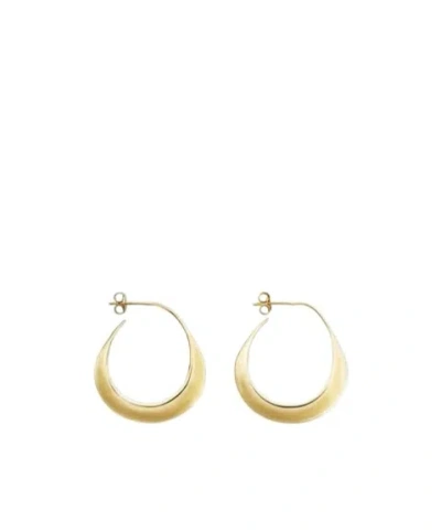 Lemaire Hoop Earrings In Pattern