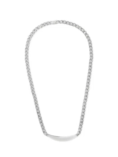 Lemaire Id Chain Necklace In Silver