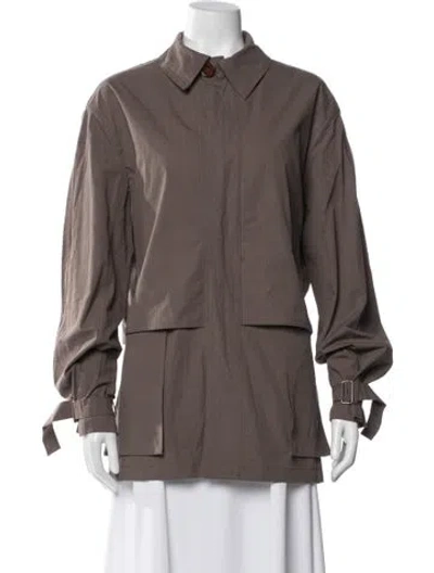 Pre-owned Lemaire Jacket In Brown