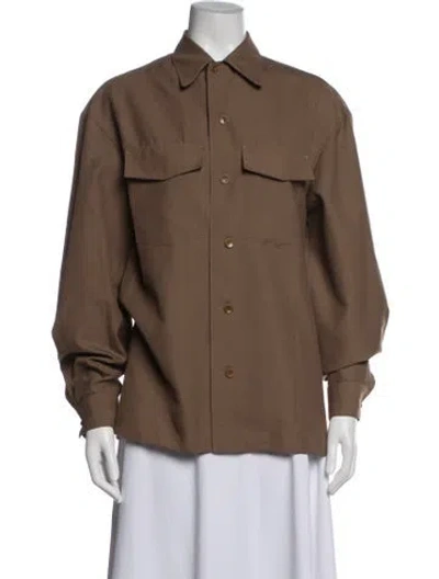 Pre-owned Lemaire Jacket In Brown