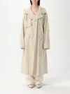 Lemaire Trench Con Cappuccio Removibile In Beige
