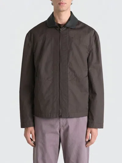 Lemaire Jacket Men In Brown