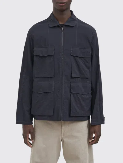 Lemaire Jacket Men In Blue