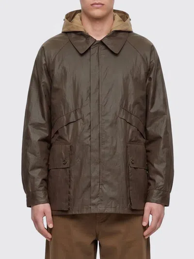Lemaire Waterproof Jacket In Brown