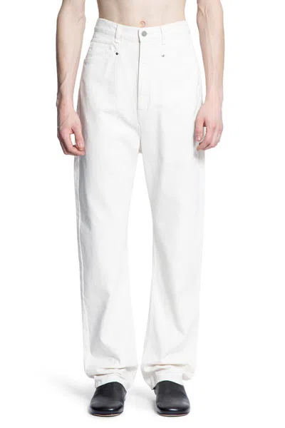 Lemaire Jeans In White