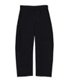 Lemaire Belted Straight-leg Pants