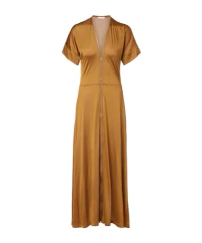 Lemaire Jersey Maxi Dress In Multi
