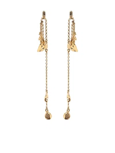 Lemaire Pendants Drop Earrings In Old Gold