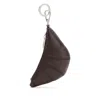 Lemaire Croissant Keyring In Brown