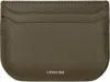 Lemaire Khaki Calepin Card Holder In Gr661 Khaki Moss