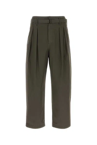 Lemaire Khaki Cotton Pant