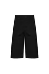 Lemaire Twill-weave Bermuda Shorts In Black