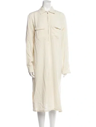 Pre-owned Lemaire Knee-length Dress In Neutral