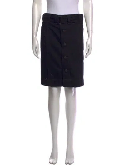 Pre-owned Lemaire Knee-length Skirt In Black