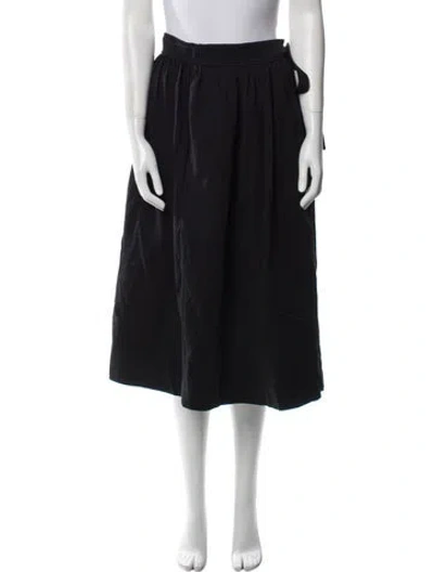 Pre-owned Lemaire Knee-length Skirt In Blue