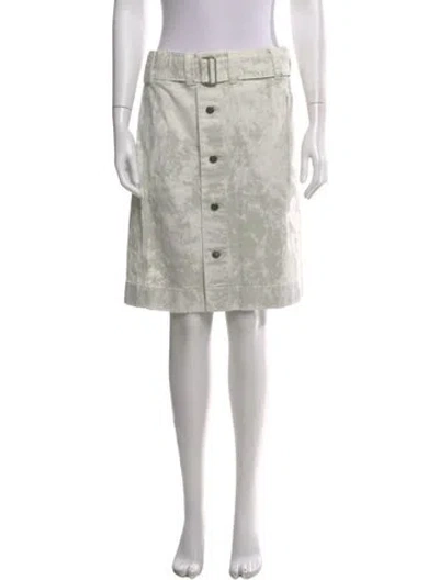 Pre-owned Lemaire Knee-length Skirt In Gray