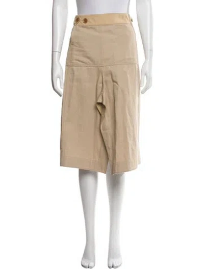 Pre-owned Lemaire Knee-length Skirt In Neutral