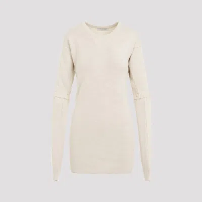 LEMAIRE KNITTED DRESS WITH REMOVABLE SLEEVES