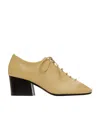 Lemaire Lace Up High Heels In Nude