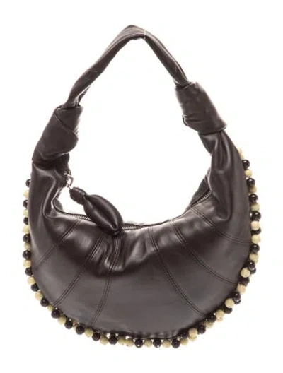 Pre-owned Lemaire Lambskin Mini Fortune In Brown