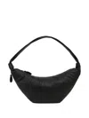 Lemaire Croissant Large Handbag In Black