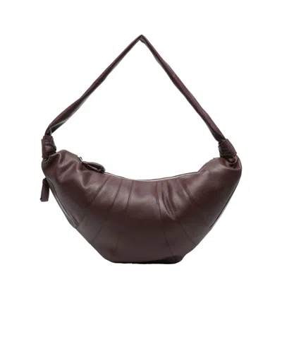 Lemaire Croissant Shoulder Bag In Black