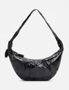 Lemaire Large Croissant Bag In Black