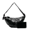 Lemaire Large Croissant Shoulder Bag In Black