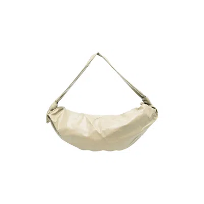 Pre-owned Lemaire Large Croissant Bag 'dusty Sage' In Tan