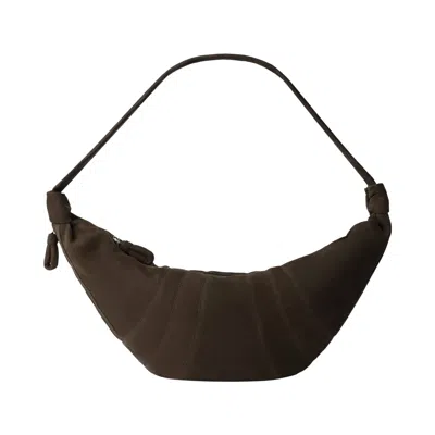 Pre-owned Lemaire Large Croissant Bag 'ebony Brown' | Women's Size Onesize