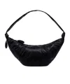 Lemaire Brown Large Croissant Bag In Black
