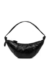Lemaire Large Croissant Shoulder Bag In Black