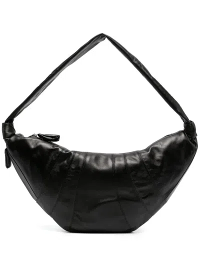 Lemaire Large Croissant Leather Shoulder Bag