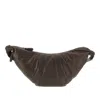 Lemaire Large 'croissant Rail Belt' Bag In Brown